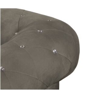 5 Chesterfield Sofa Pikowana Glasgow Blink 3 osobowa z kryształkami