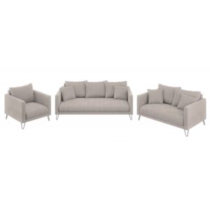 5 Sofa 3 osobowa Freya wysokie nóżki