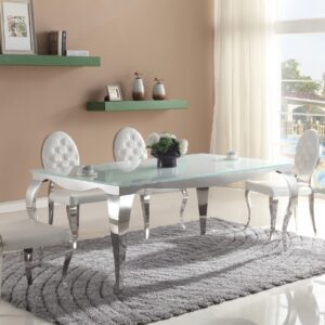 Stół Glamour T925 Biały blat