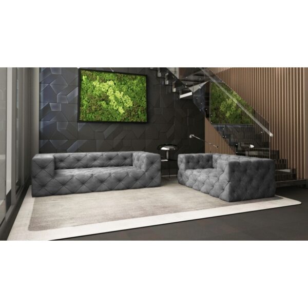 6 Fresco Sofa pikowana 2-osobowa