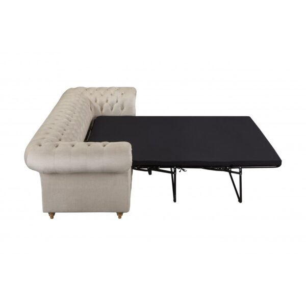 6 Chesterfield Sofa 3 osobowa Laura z funkcją spania