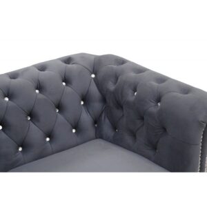 7 Chesterfield Sofa 3 osobowa York Blink z funkcją spania