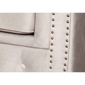 7 Chesterfield Sofa Pikowana Oxford 3 osobowa