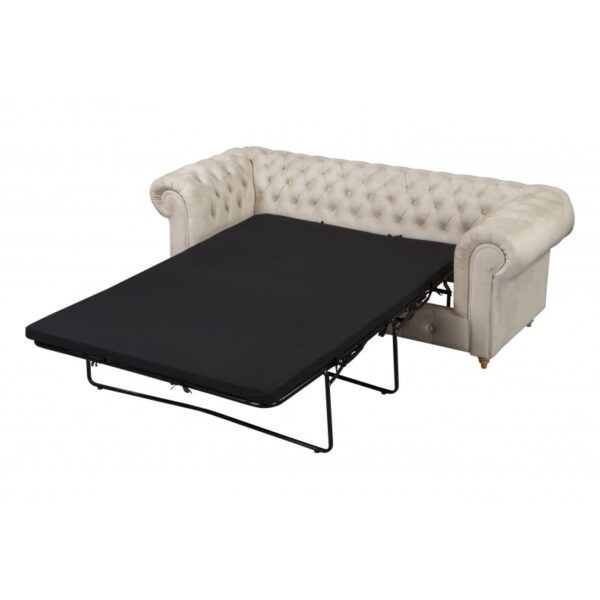 7 Chesterfield Sofa 3 osobowa Laura z funkcją spania