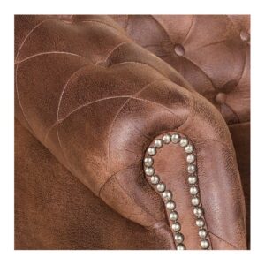 8 Chesterfield Sofa Pikowana Glasgow 2 osobowa
