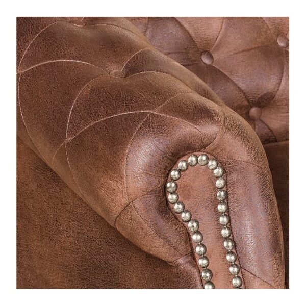 8 Chesterfield Sofa Pikowana Glasgow 2 osobowa