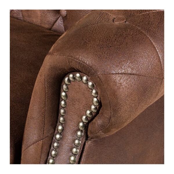 Chesterfield Sofa Pikowana Glasgow 3 osobowa