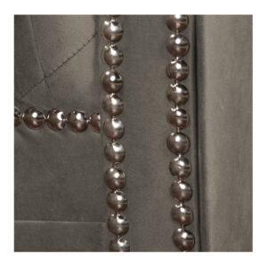 8 Chesterfield Sofa Pikowana Glasgow Blink 3 osobowa z kryształkami