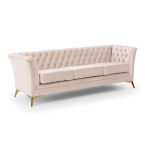 8 Chesterfield Sofa 3 osobowa Pikowana Derby Bis